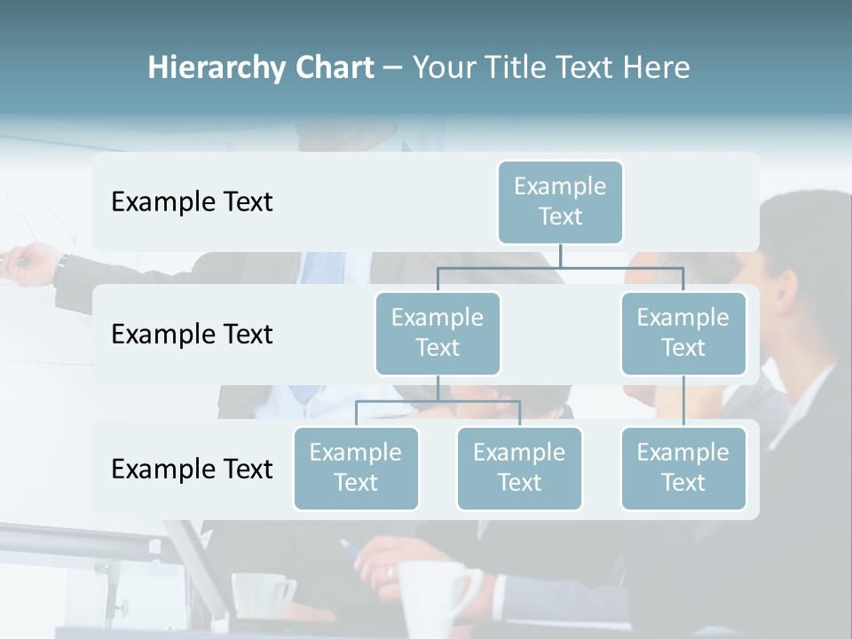 A Man Giving A Presentation To A Group Of Business People PowerPoint Template