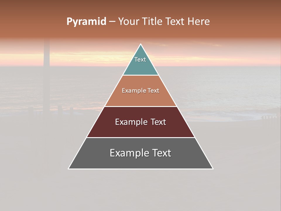 Busuanga Blue Landscape PowerPoint Template