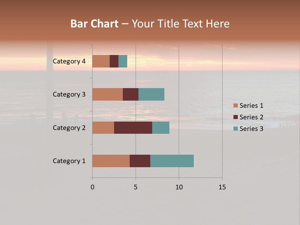 Busuanga Blue Landscape PowerPoint Template
