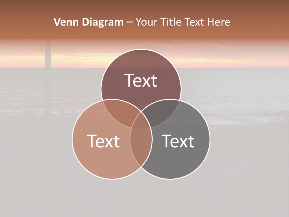 Busuanga Blue Landscape PowerPoint Template