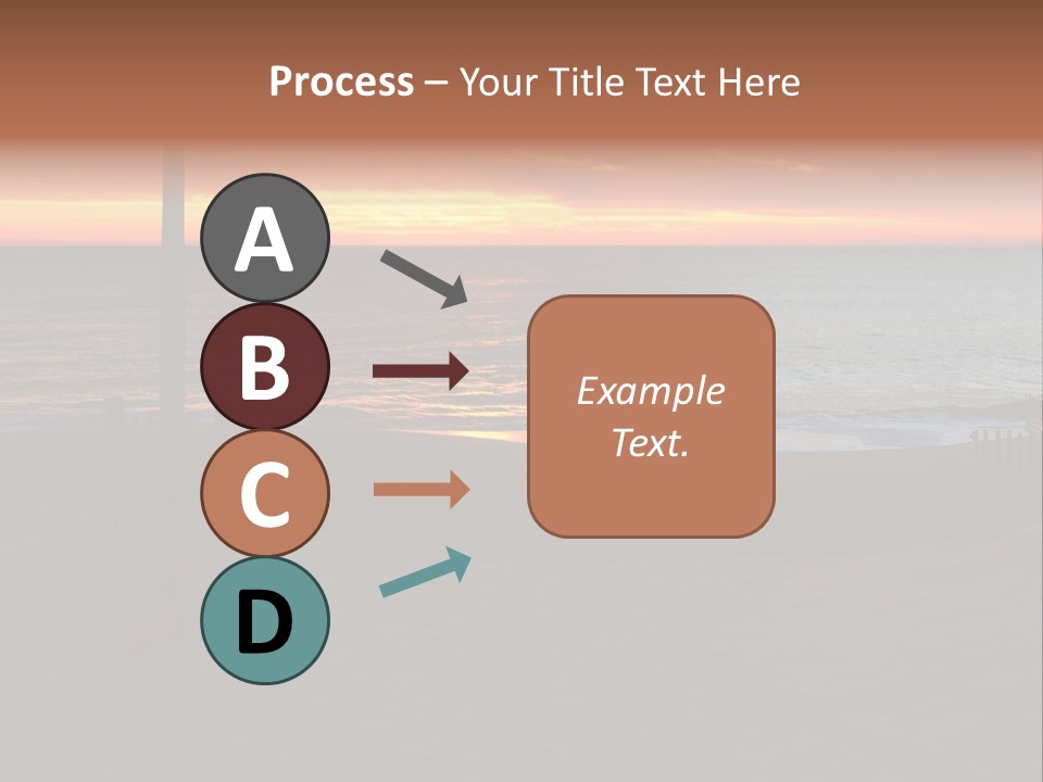 Busuanga Blue Landscape PowerPoint Template
