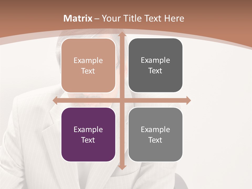 Problem Mature Computer PowerPoint Template