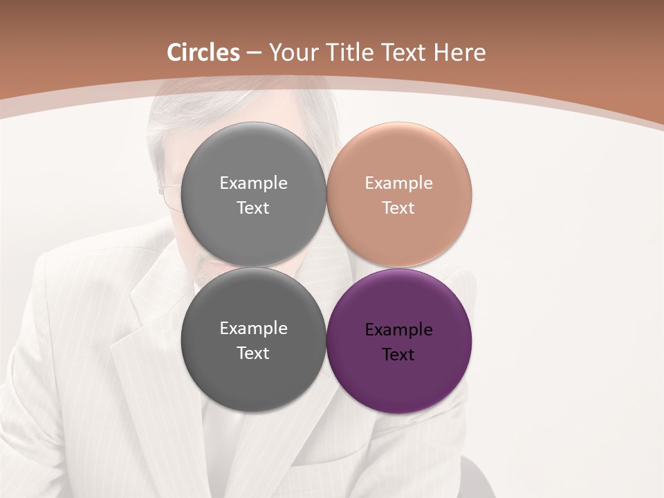 Problem Mature Computer PowerPoint Template