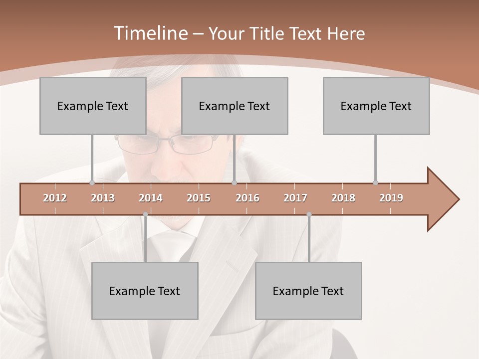 Problem Mature Computer PowerPoint Template