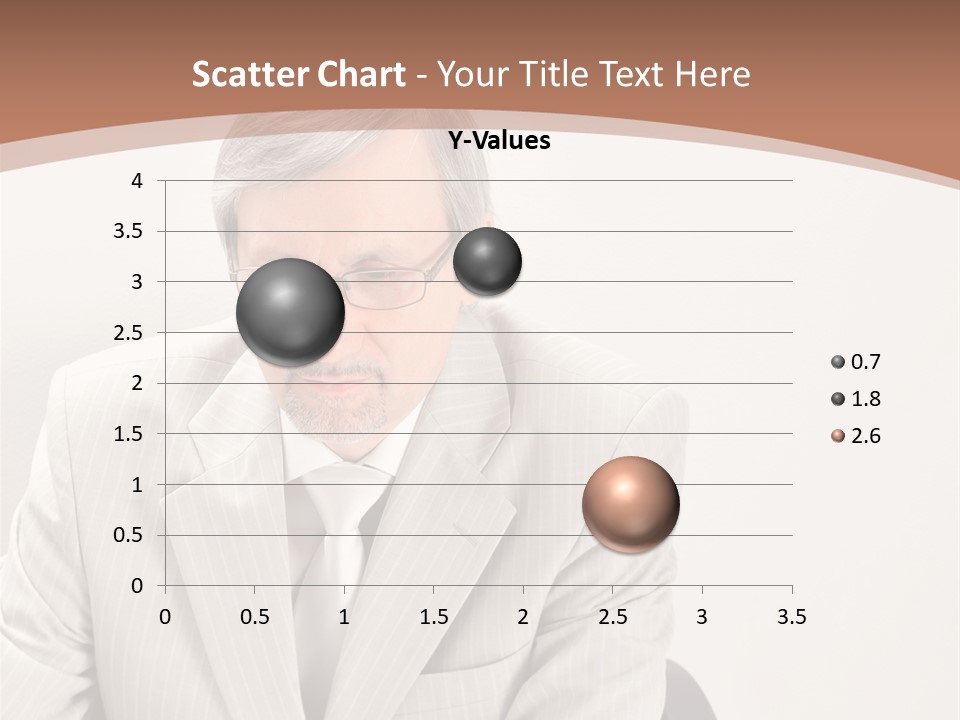 Problem Mature Computer PowerPoint Template