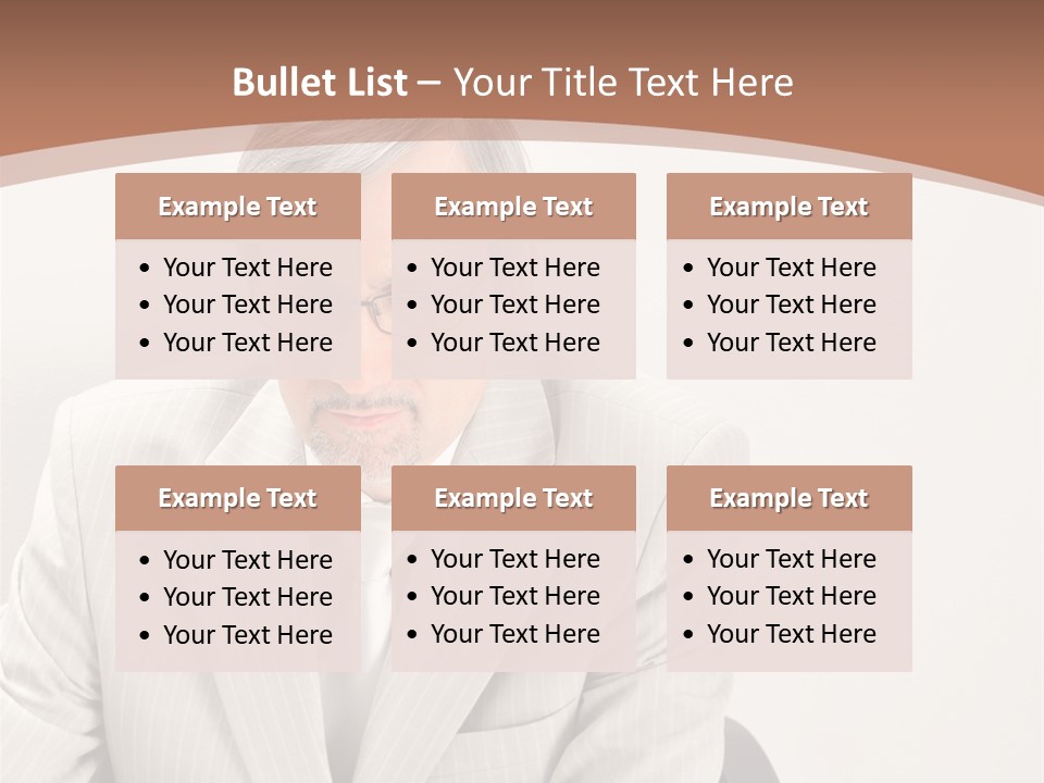 Problem Mature Computer PowerPoint Template
