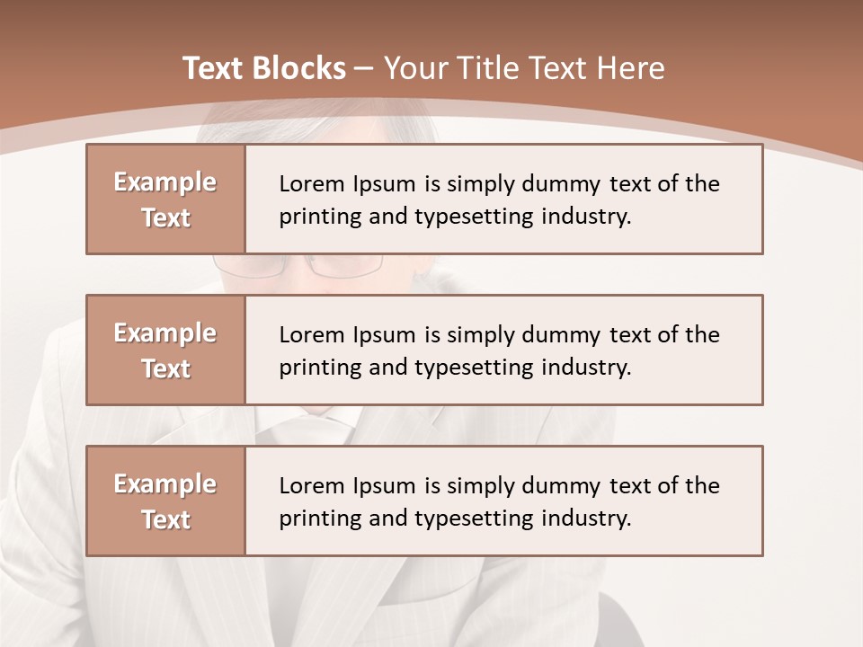 Problem Mature Computer PowerPoint Template