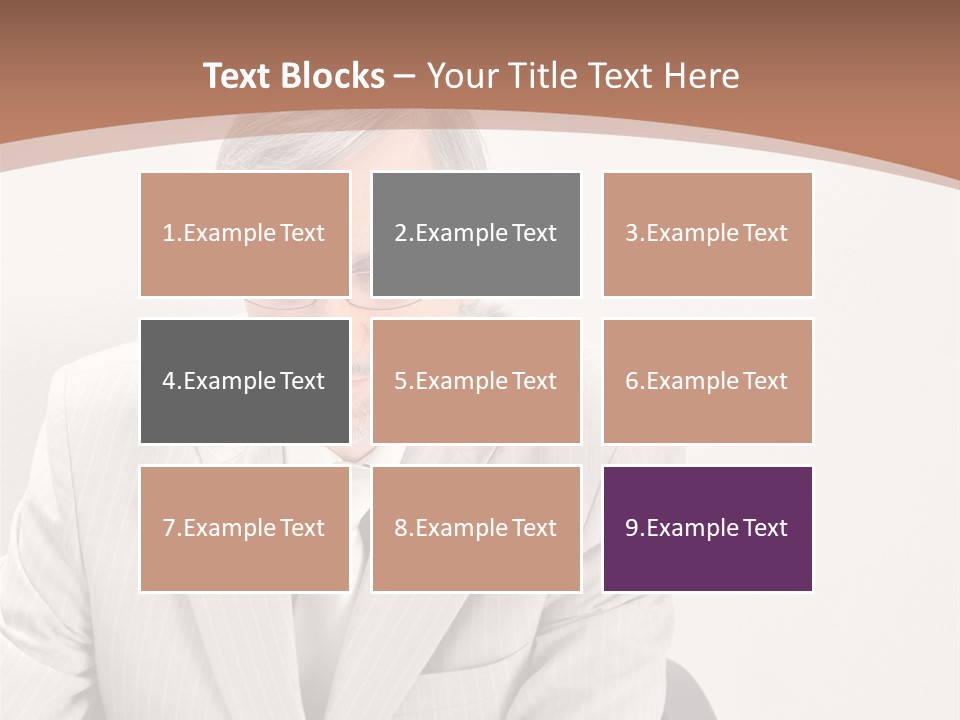 Problem Mature Computer PowerPoint Template