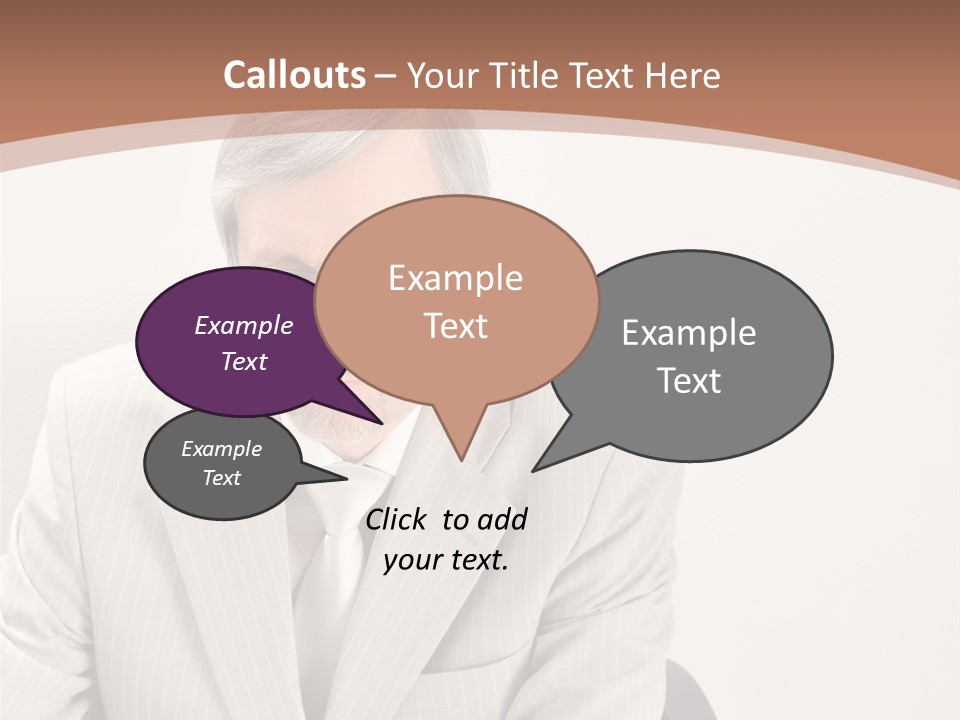 Problem Mature Computer PowerPoint Template