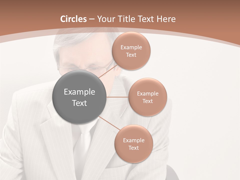 Problem Mature Computer PowerPoint Template