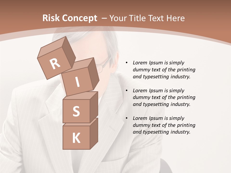 Problem Mature Computer PowerPoint Template