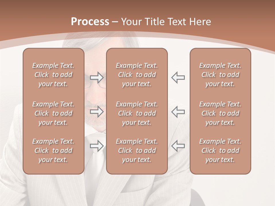 Problem Mature Computer PowerPoint Template