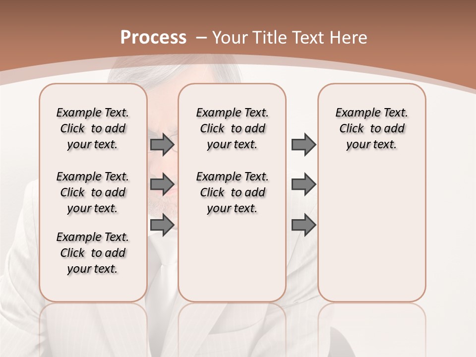 Problem Mature Computer PowerPoint Template