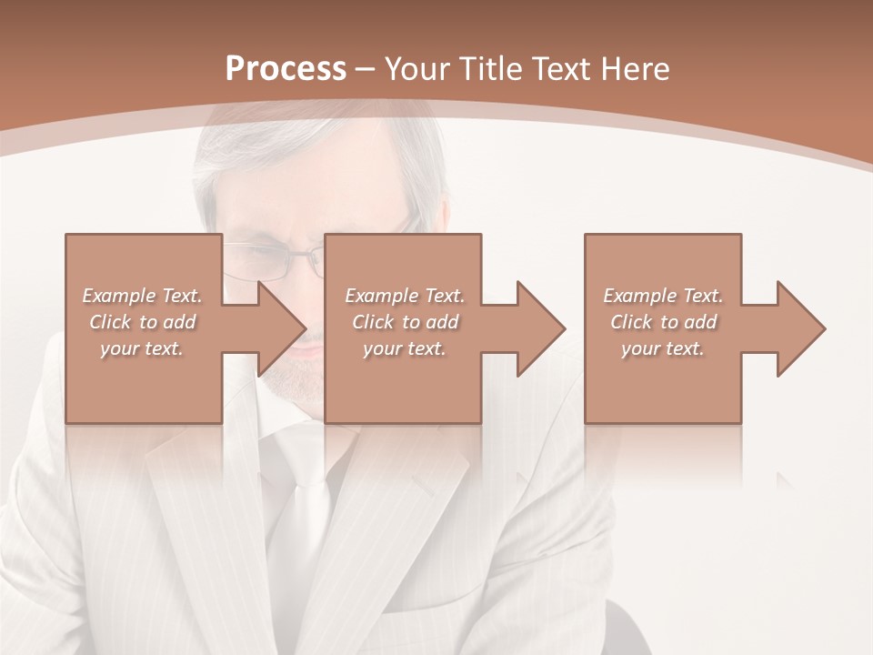Problem Mature Computer PowerPoint Template