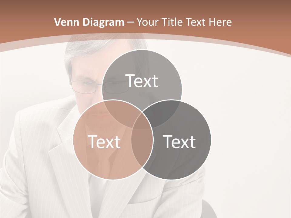 Problem Mature Computer PowerPoint Template