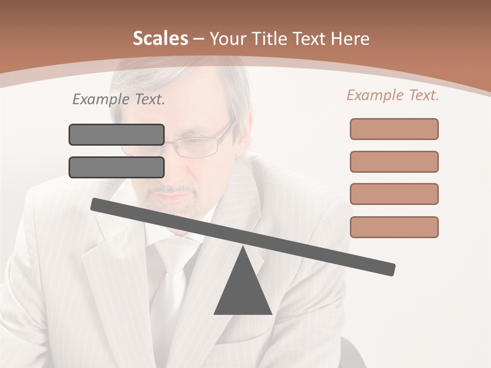 Problem Mature Computer PowerPoint Template