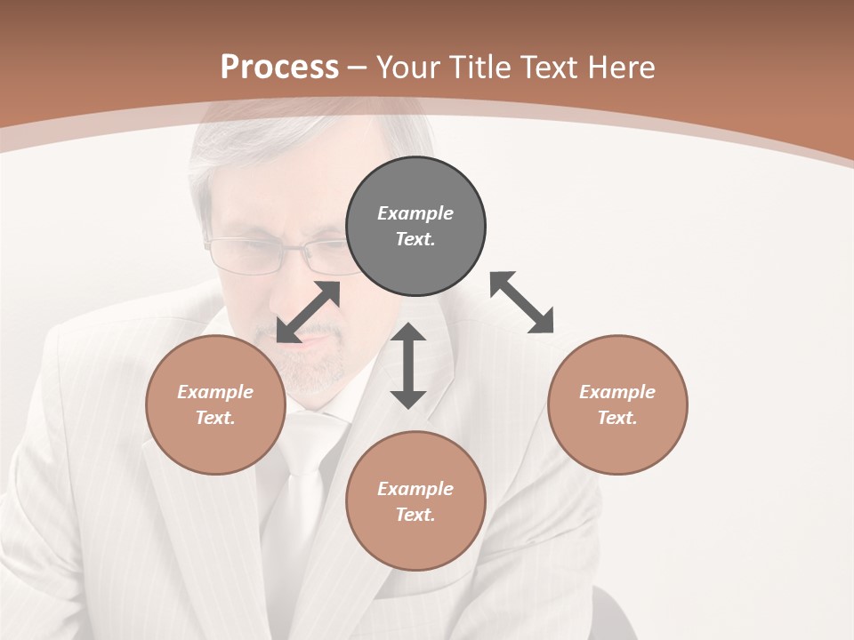 Problem Mature Computer PowerPoint Template