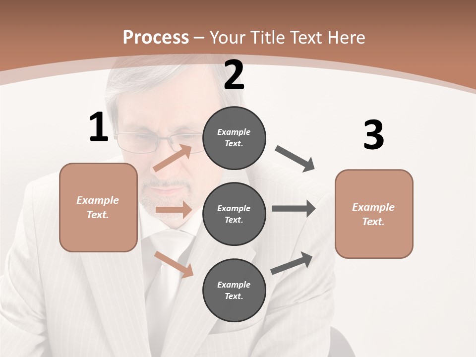 Problem Mature Computer PowerPoint Template