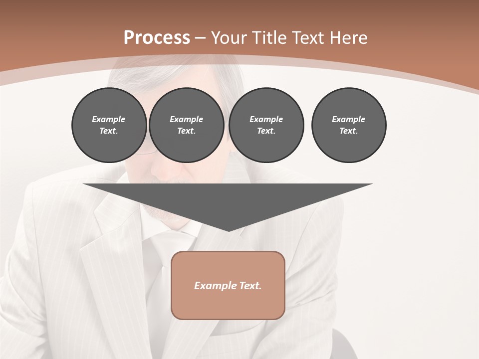 Problem Mature Computer PowerPoint Template