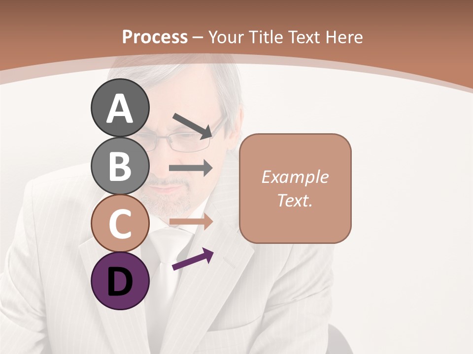 Problem Mature Computer PowerPoint Template