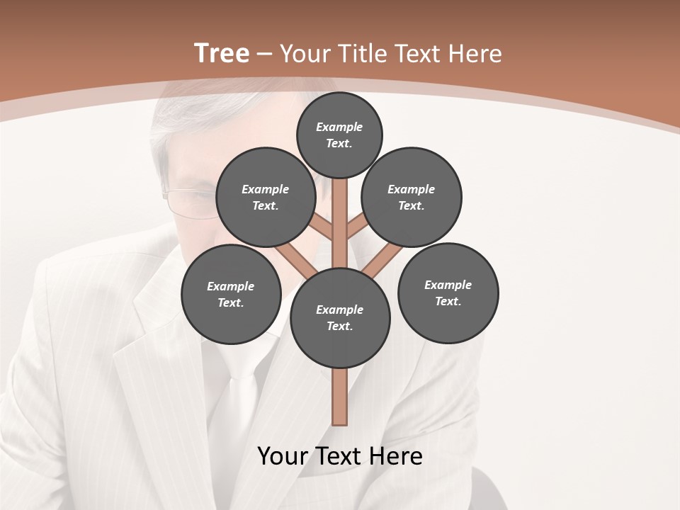 Problem Mature Computer PowerPoint Template