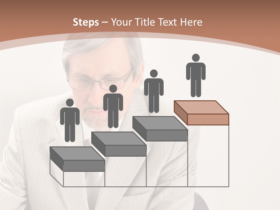 Problem Mature Computer PowerPoint Template