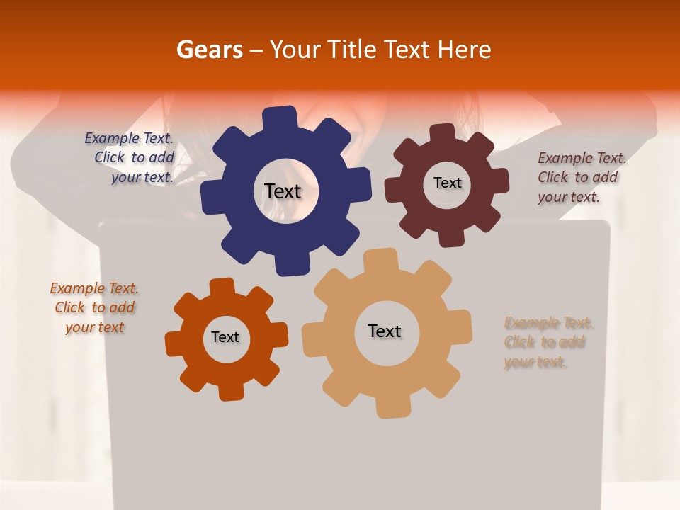 Female Studio Business PowerPoint Template