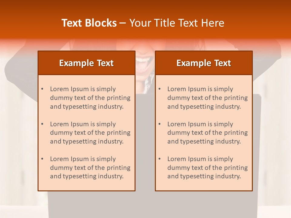 Female Studio Business PowerPoint Template