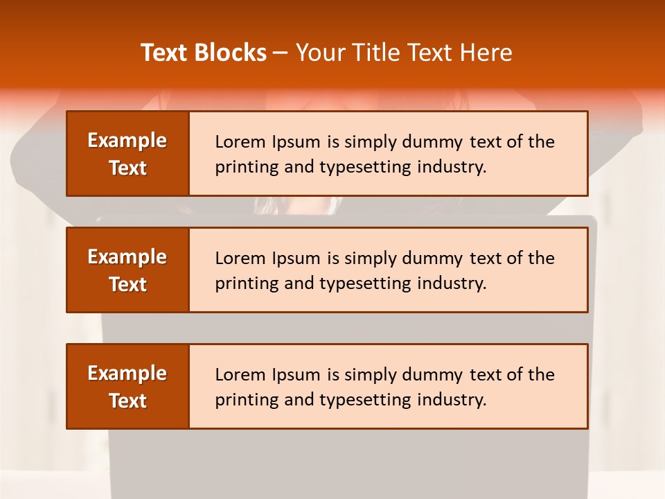 Female Studio Business PowerPoint Template
