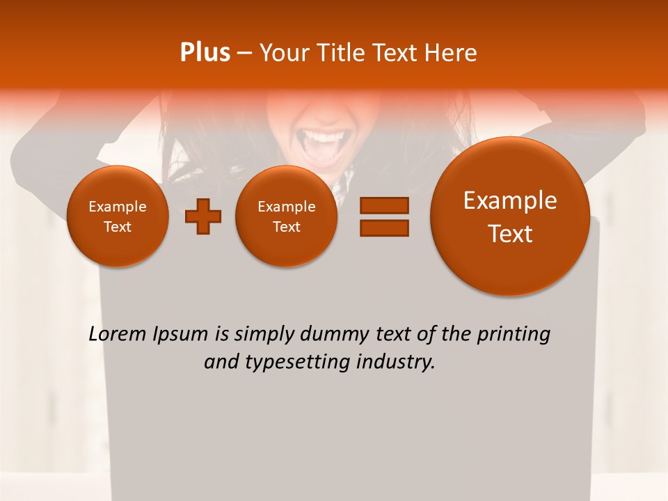 Female Studio Business PowerPoint Template