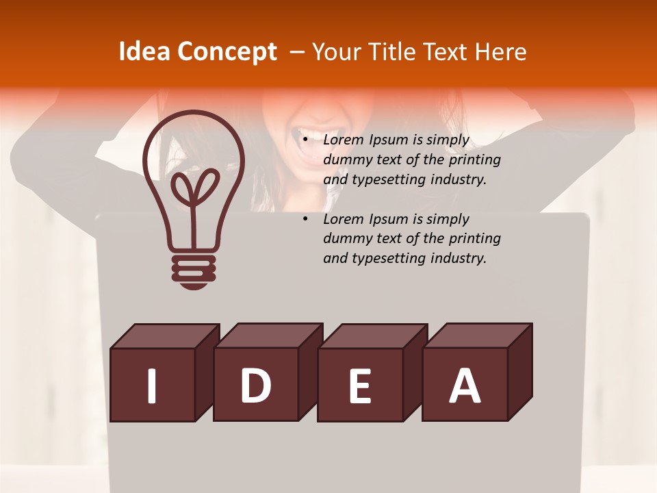 Female Studio Business PowerPoint Template