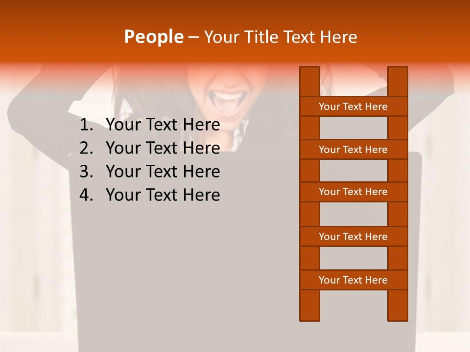 Female Studio Business PowerPoint Template