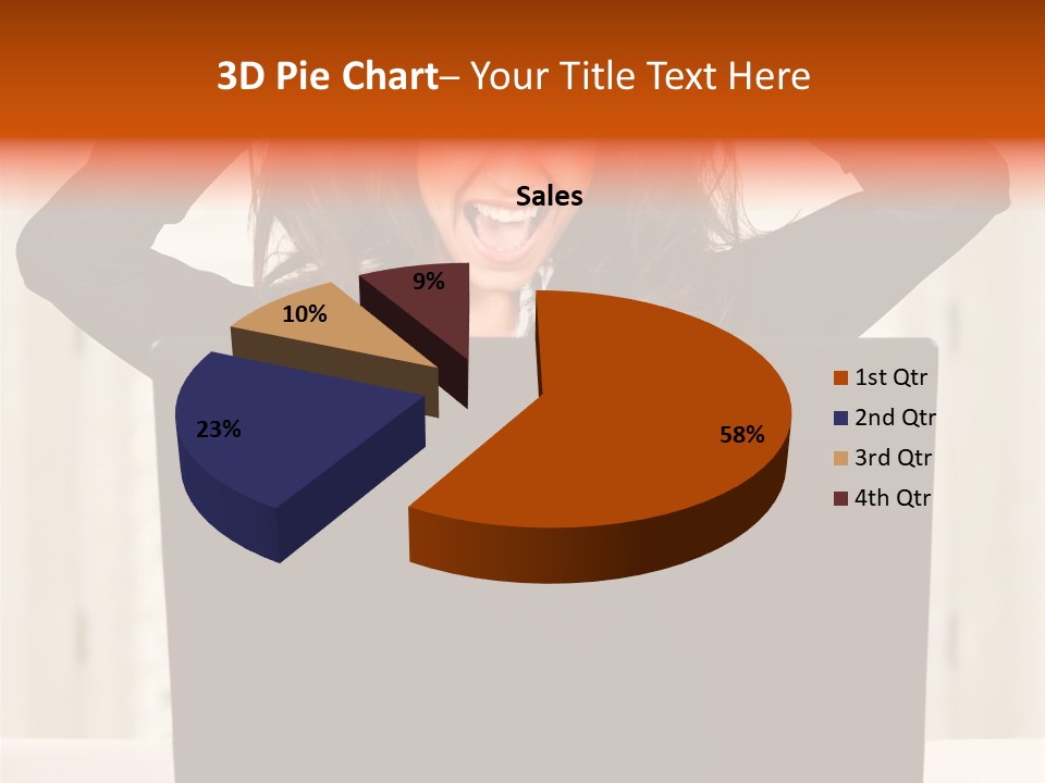 Female Studio Business PowerPoint Template