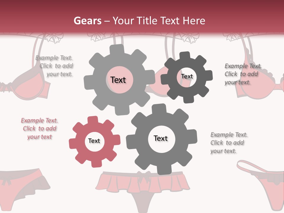 Clothe Stockings Classic PowerPoint Template