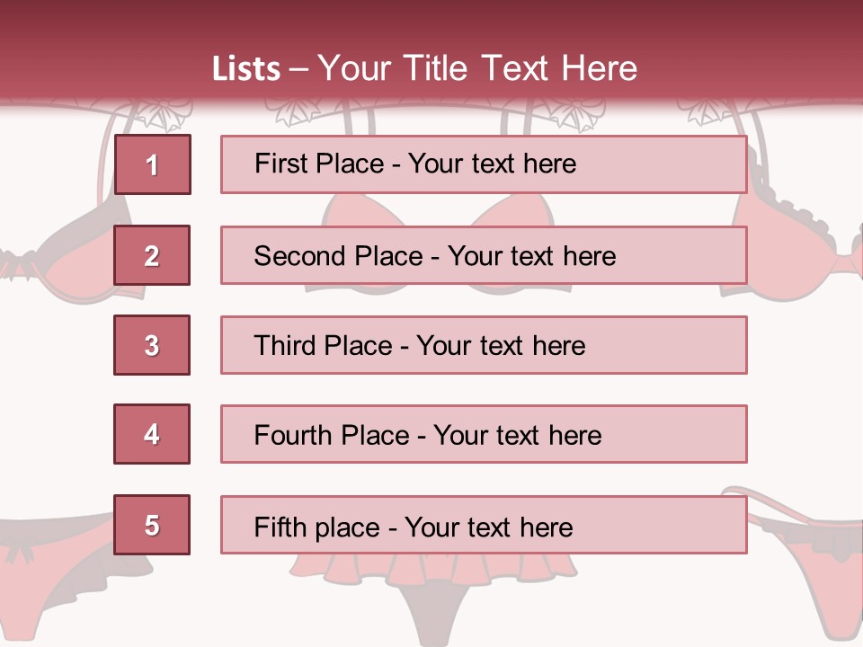 Clothe Stockings Classic PowerPoint Template