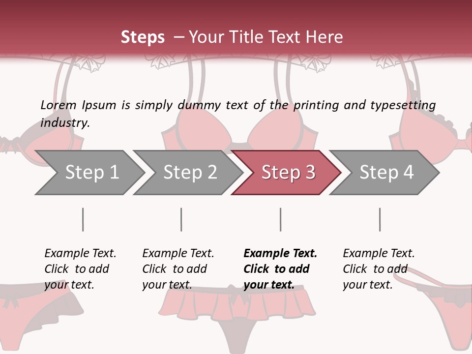 Clothe Stockings Classic PowerPoint Template