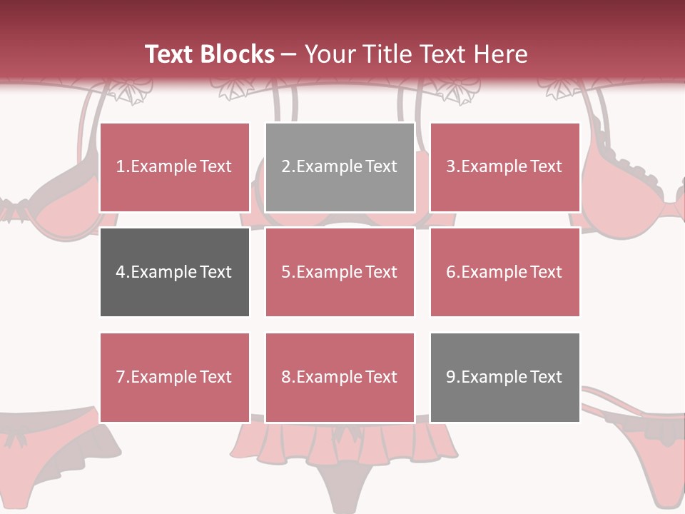 Clothe Stockings Classic PowerPoint Template