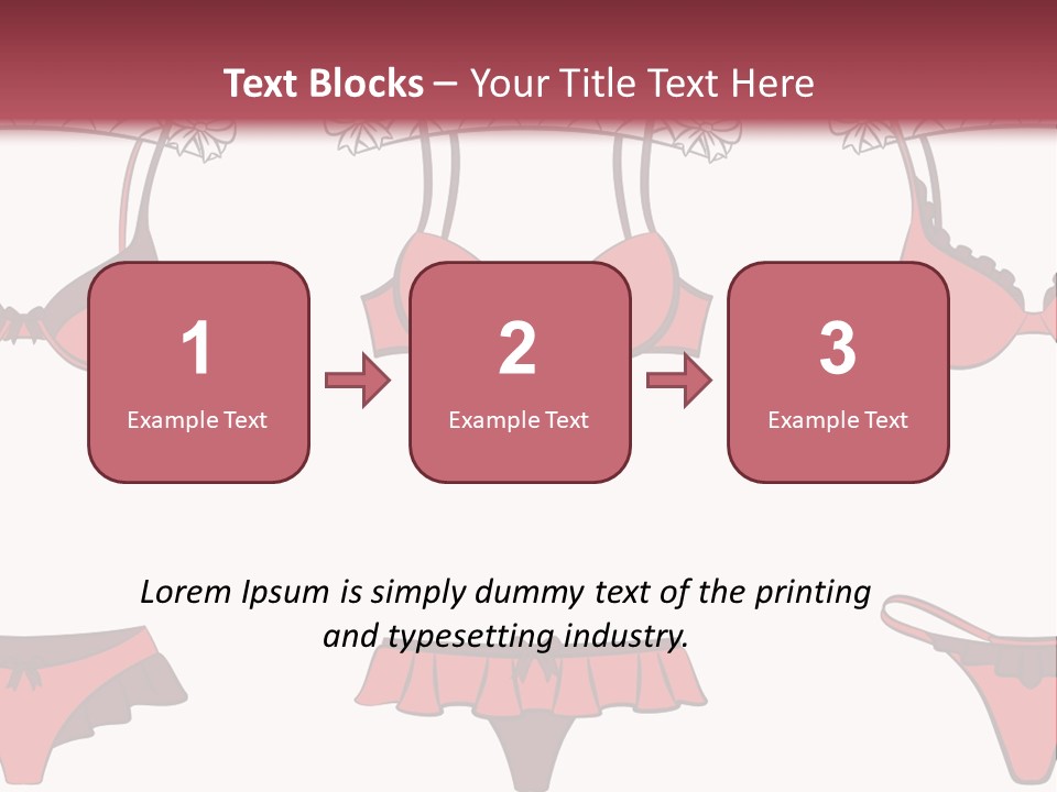 Clothe Stockings Classic PowerPoint Template