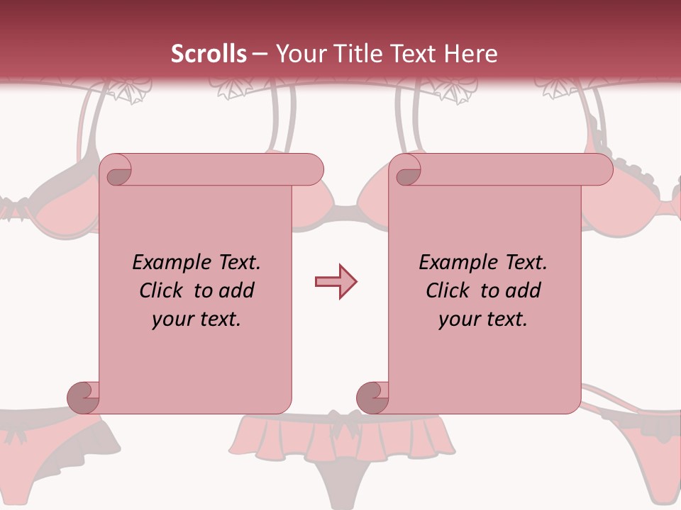 Clothe Stockings Classic PowerPoint Template
