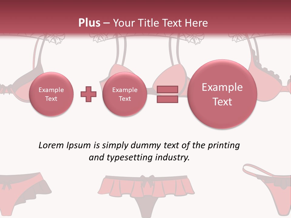 Clothe Stockings Classic PowerPoint Template
