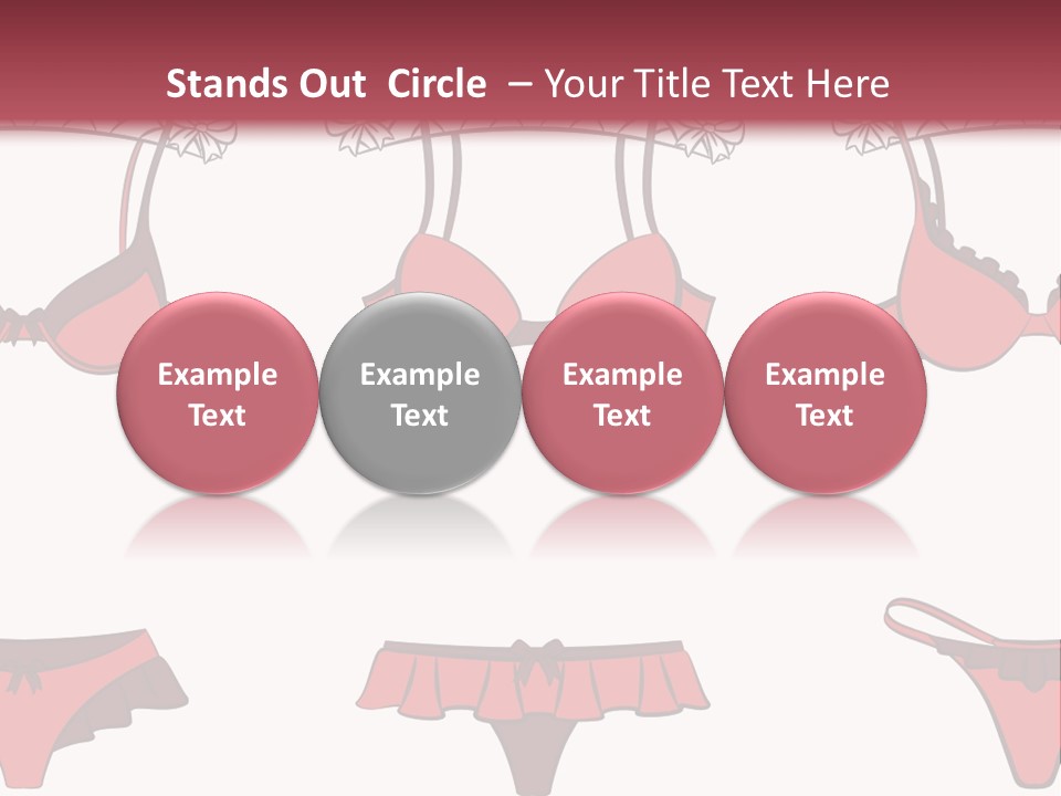 Clothe Stockings Classic PowerPoint Template