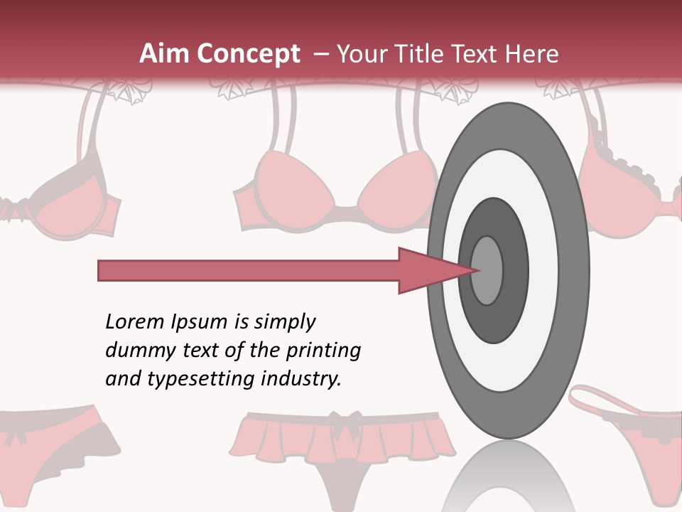 Clothe Stockings Classic PowerPoint Template