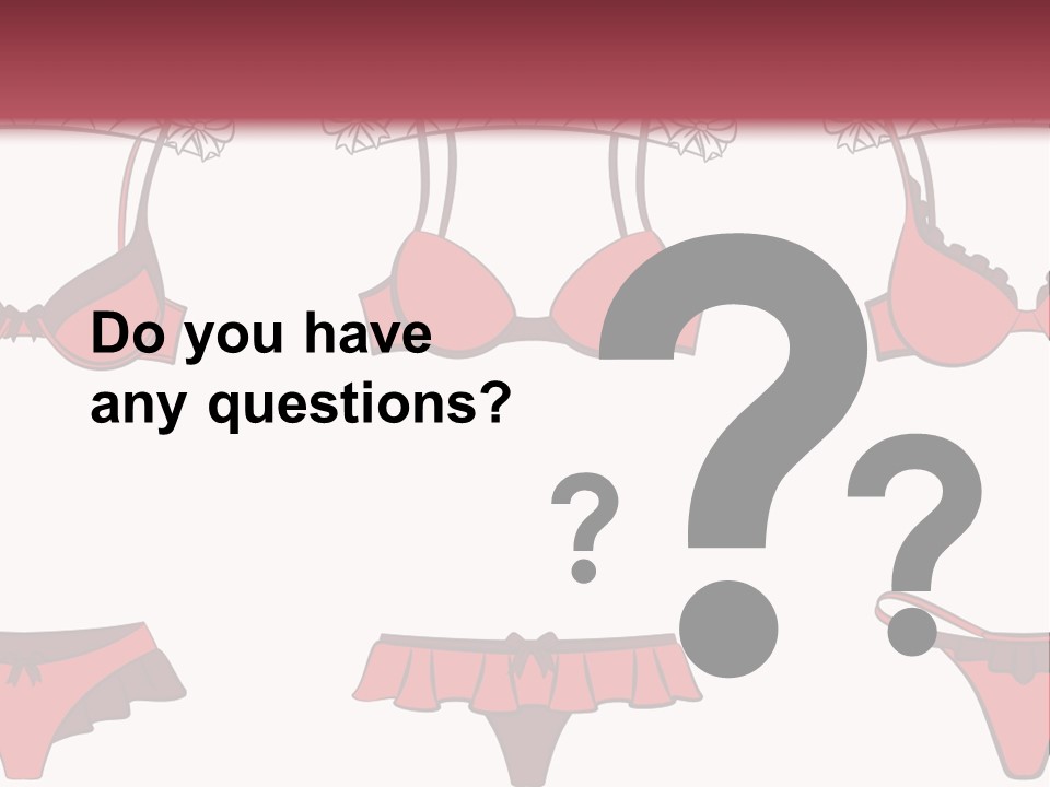 Clothe Stockings Classic PowerPoint Template