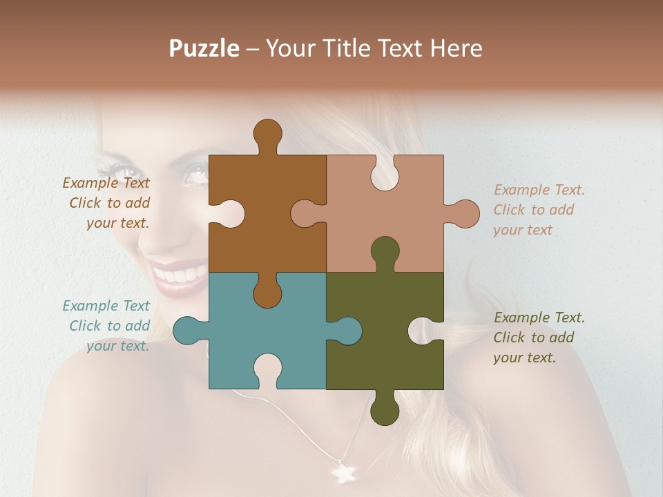 Travel Cowboy Male PowerPoint Template