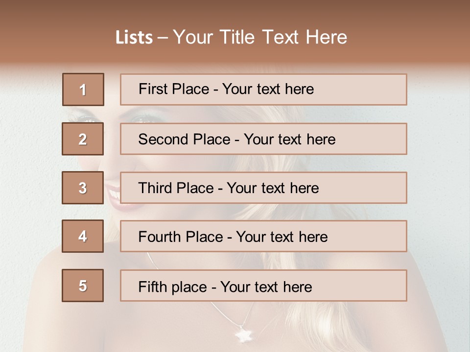 Travel Cowboy Male PowerPoint Template