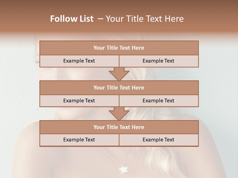 Travel Cowboy Male PowerPoint Template