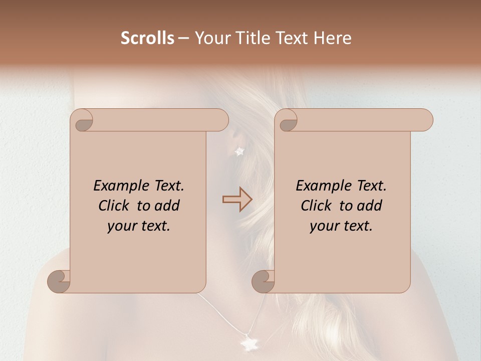 Travel Cowboy Male PowerPoint Template