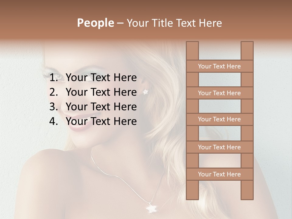 Travel Cowboy Male PowerPoint Template