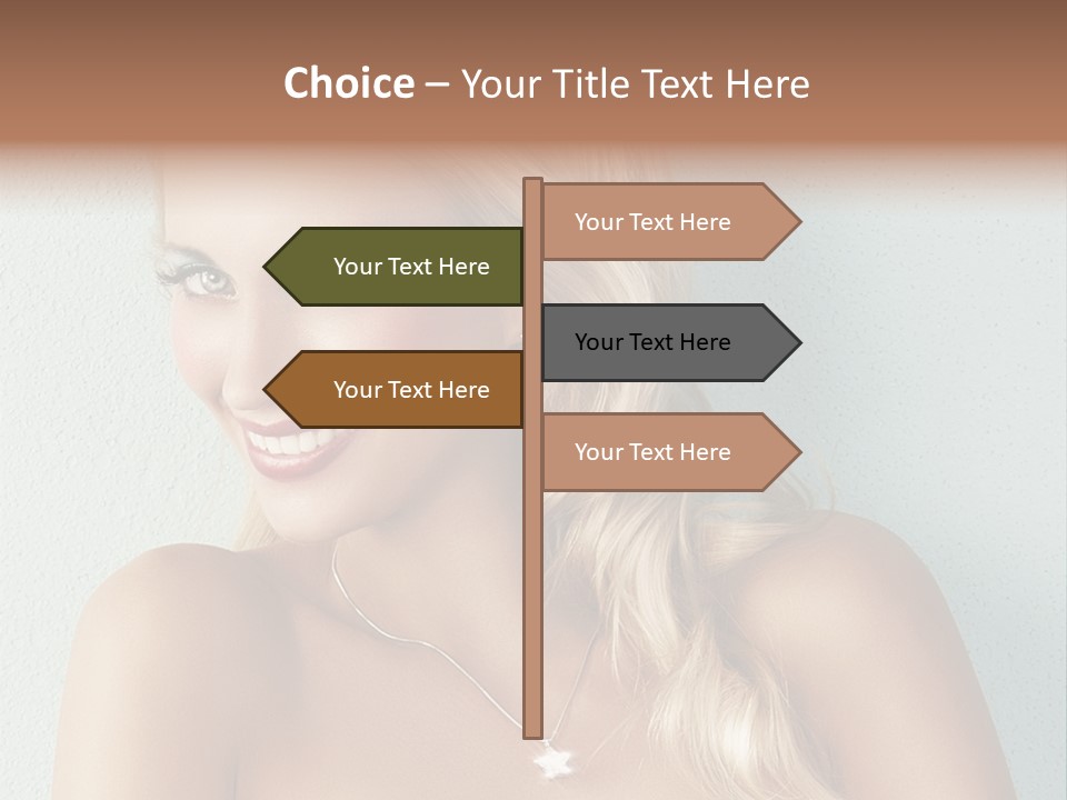 Travel Cowboy Male PowerPoint Template