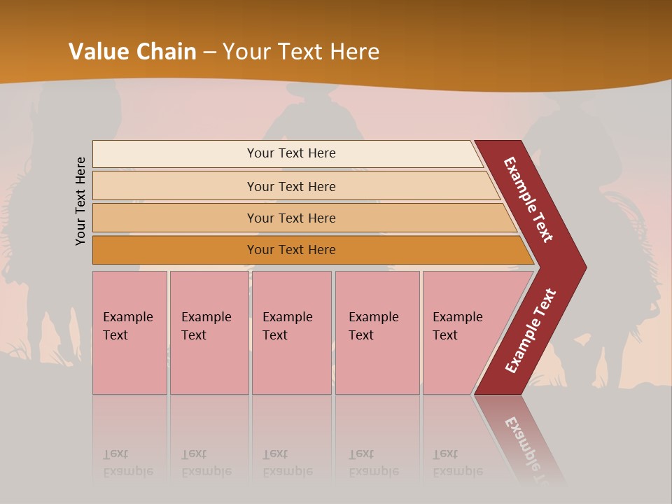 Travel Cowboy Male PowerPoint Template